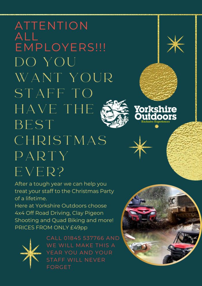 Looking for a work Christmas Party idea?